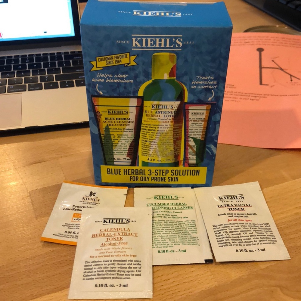 Koehler blue herbal acne elimination system